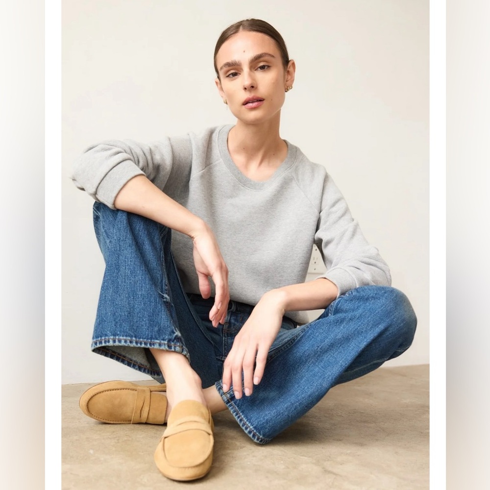 Jamie Haller Grey Daily Sweatshirt Medium